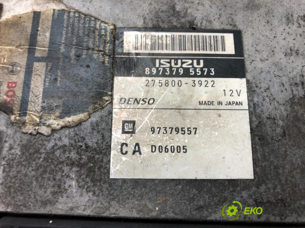 OPEL VECTRA C (Z02) 2002 - 2009    3.0 CDTi (F69) 135 kW [184 KM] olej napędowy 2005   riadiaca jednotka Motor 8973795573 (Riadiace jednotky)