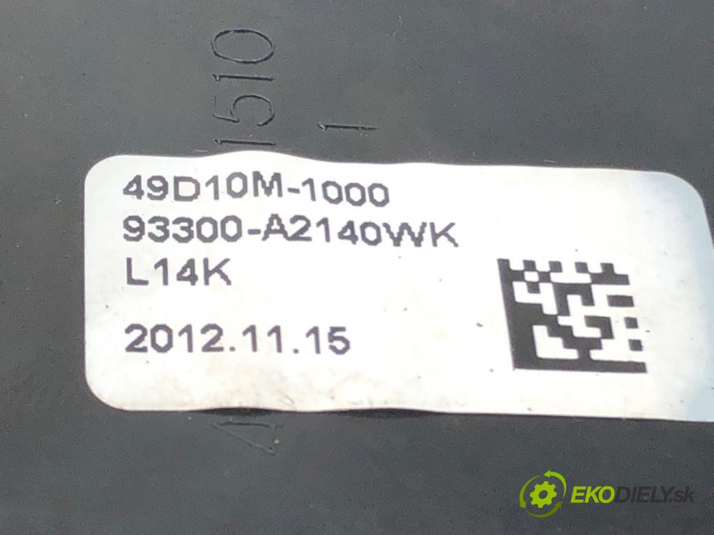 KIA CEED Sportswagon (JD) 2012 - 2018    1.4 CVVT 73 kW [100 KM] benzyna 2012 - 2015  přepínač nastavení světel 93300-A2140WK (Ovládaní topení a přepínače)