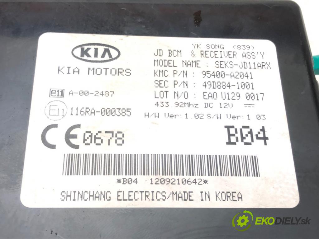 KIA CEED Sportswagon (JD) 2012 - 2018    1.4 CVVT 73 kW [100 KM] benzyna 2012 - 2015  Modul BCM 116RA-000385 (Ostatné)