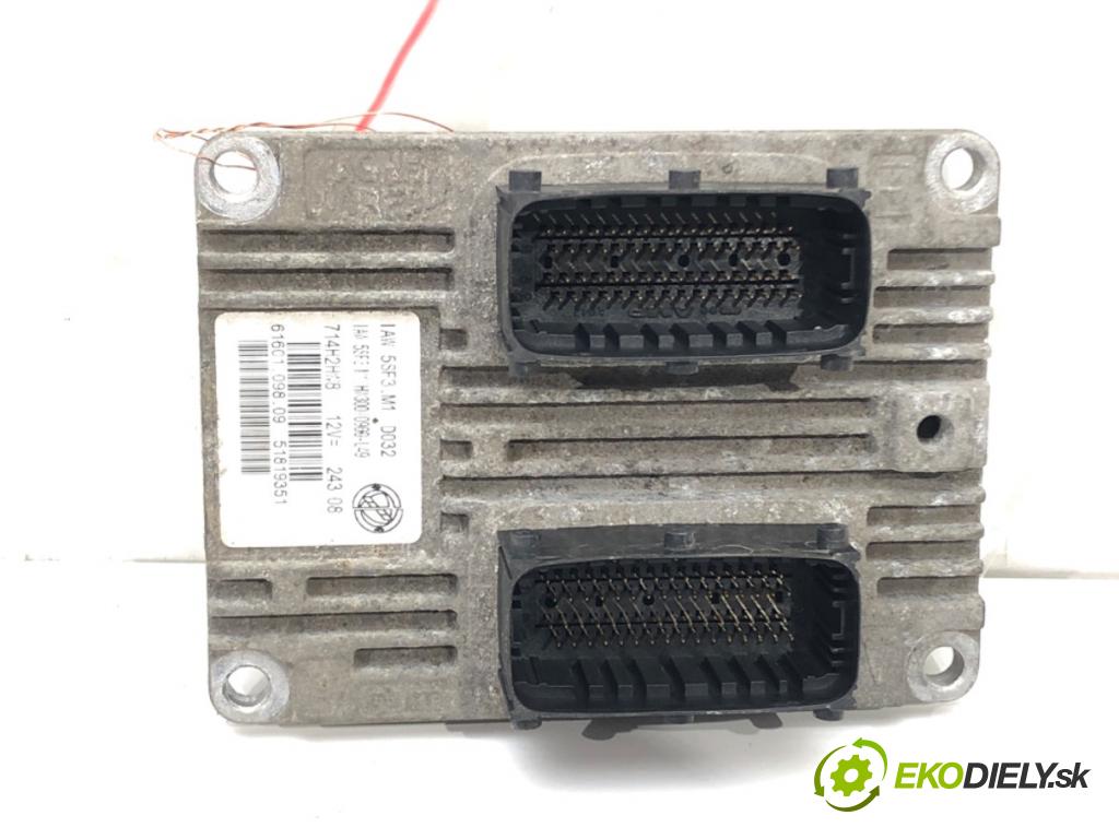 FIAT GRANDE PUNTO (199_) 2005 - 2022    1.2 48 kW [65 KM] benzyna 2005 - 2022  riadiaca jednotka Motor 51819351 (Riadiace jednotky)