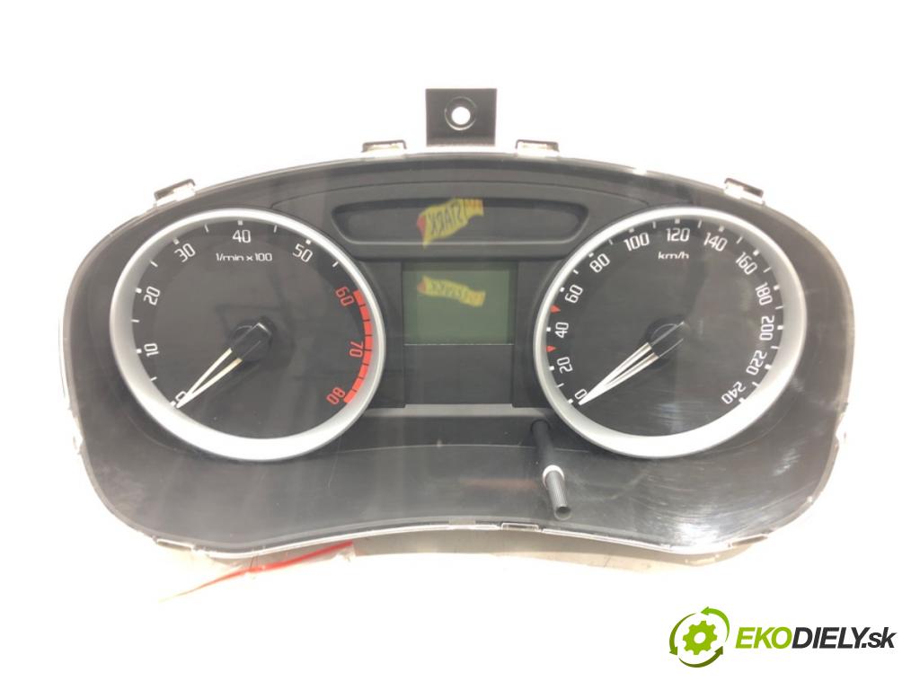 SKODA FABIA II Combi (545) 2007 - 2014    1.4 63 kW [86 KM] benzyna 2007 - 2014  Prístrojovka 5J0920811B (Prístrojové dosky, displeje)