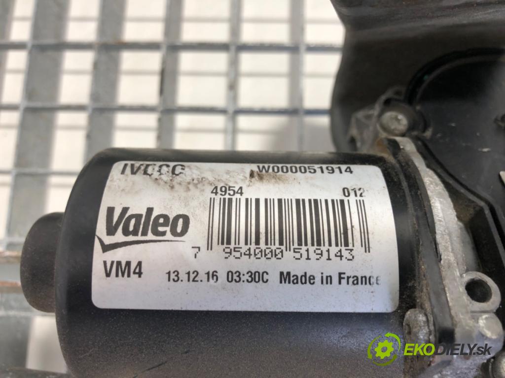 IVECO DAILY VI Platforma / podwozie 2014 - 2022 35S15, 35C15, 40C15, 50C15, 60C15, 65C15, 70C15 11 Mechanizmus stieračov predný W000051914 (Motorčeky stieračov predné)