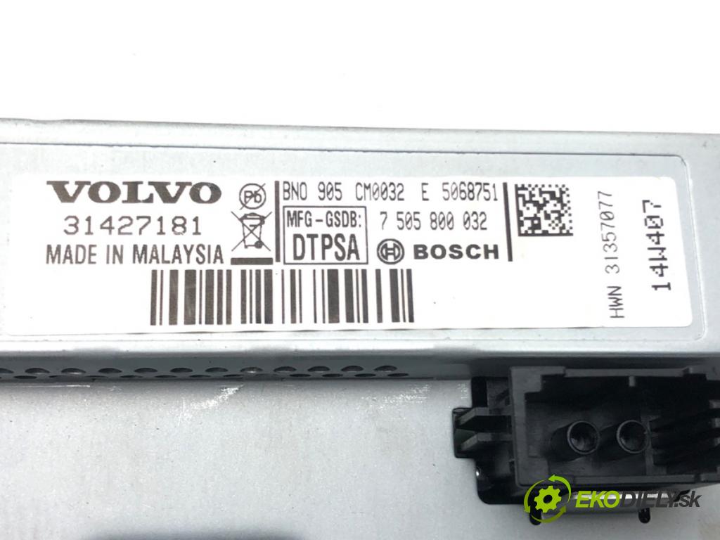 VOLVO S60 II (134) 2010 - 2018    D4 133 kW [181 KM] olej napędowy 2013 - 2015  Dislpej 31427181 (Prístrojové dosky, displeje)