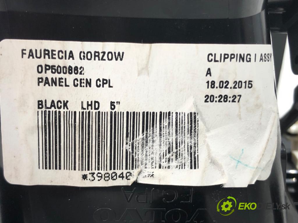 VOLVO S60 II (134) 2010 - 2018    D4 133 kW [181 KM] olej napędowy 2013 - 2015  Mriežky kúrenia stredna  (Mriežky kúrenia (fukáre))