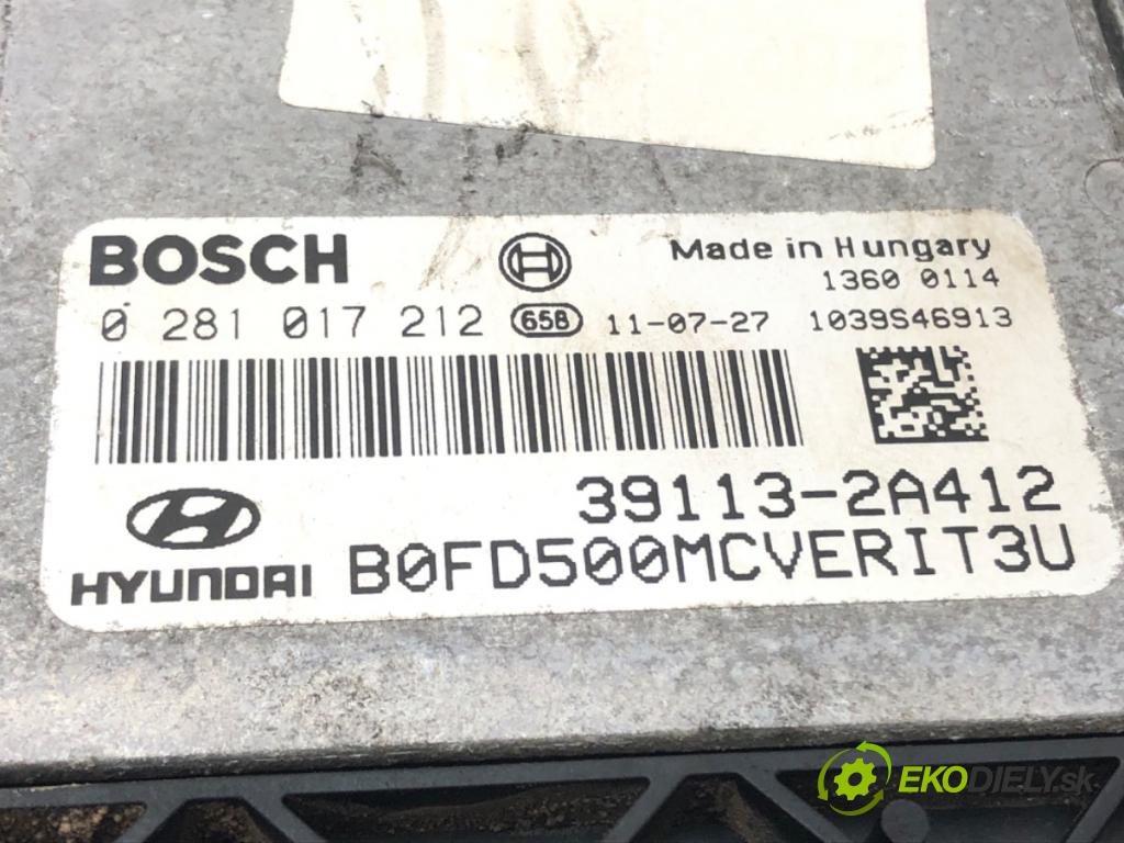 HYUNDAI i30 Kombi (FD) 2007 - 2012    1.6 CRDi 85 kW [116 KM] olej napędowy 2008 - 2012  riadiaca jednotka Motor 0281017212 (Riadiace jednotky)
