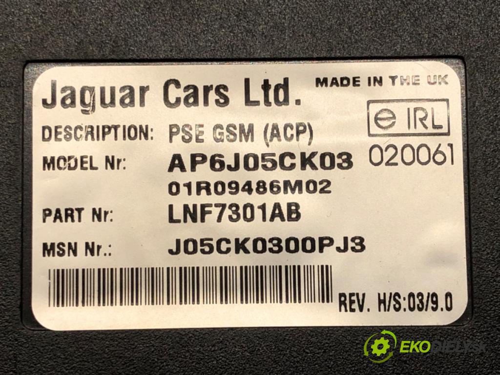 JAGUAR XJ (X308) 1996 - 2003    4.0 209 kW [284 KM] benzyna 1997 - 2003  Modul telefónu LNF7301AB (Ostatné)
