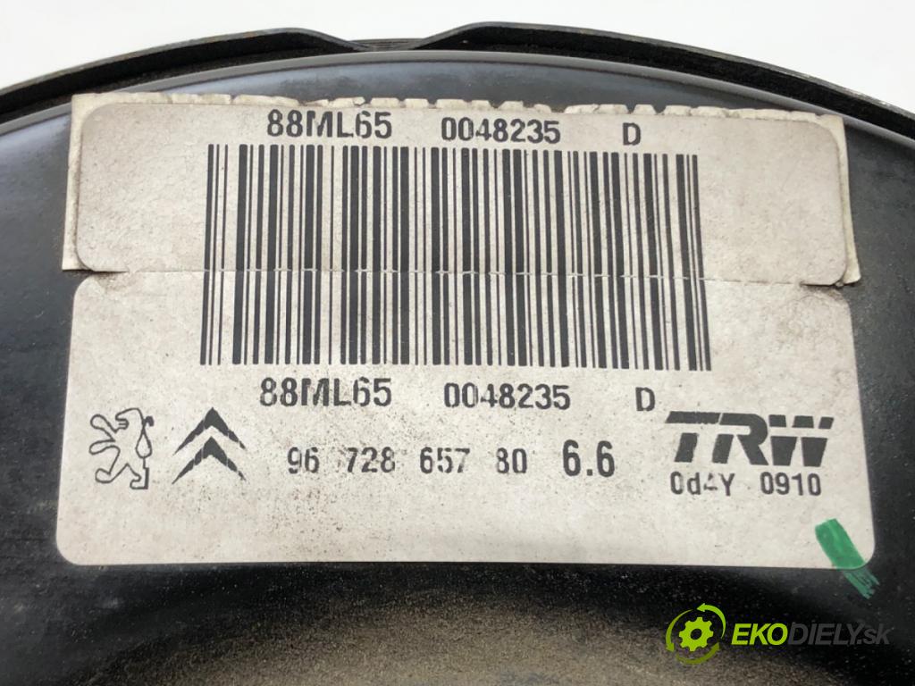 CITROEN C3 PICASSO (SH_) 2009 - 2022    1.6 VTi 120 88 kW [120 KM] benzyna 2009 - 2022  posilovač pumpa brzdová 9672865780 (Posilovače brzd)