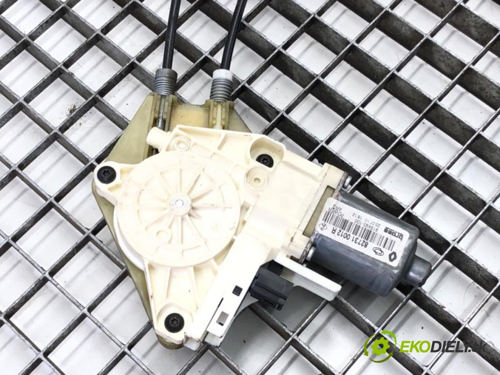 RENAULT FLUENCE (L3_) 2010 - 2022    1.6 16V (L301, L30F, L30P, L30R) 81 kW [110 KM] be  mechanismus okna levý zadní část 827310012R