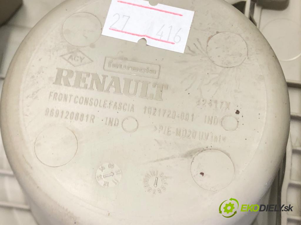 RENAULT FLUENCE (L3_) 2010 - 2022    1.6 16V (L301, L30F, L30P, L30R) 81 kW [110 KM] be  Tunel stredový  (Stredový tunel / panel)