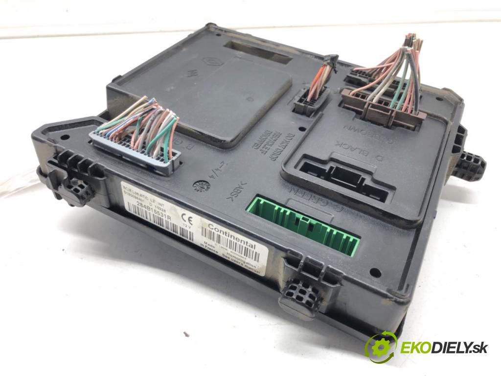 RENAULT FLUENCE (L3_) 2010 - 2022    1.6 16V (L301, L30F, L30P, L30R) 81 kW [110 KM] be  Modul BCM 284B15531R (Ostatné)