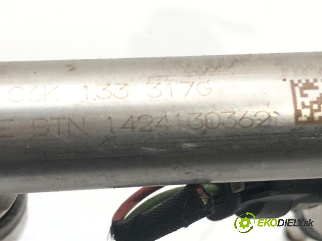 SKODA OCTAVIA III (5E3, NL3, NR3) 2012 - 2022    1.8 TSI 132 kW [180 KM] benzyna 2012 - 2022  Lišta vstrekovacia 06K133317G (Vstrekovacie lišty)