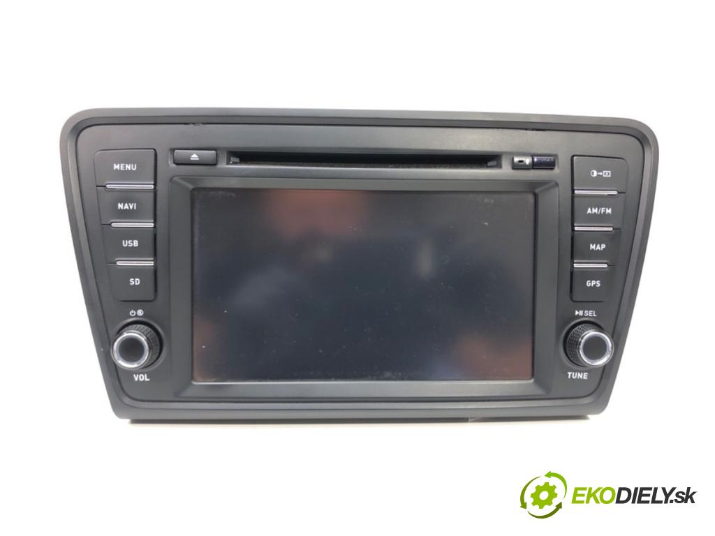 SKODA OCTAVIA III (5E3, NL3, NR3) 2012 - 2022    1.8 TSI 132 kW [180 KM] benzyna 2012 - 2022  RADIO Navigácia CE4M1A (Audio zariadenia)