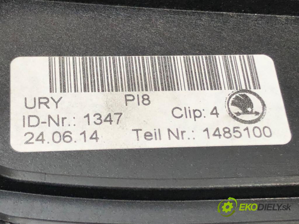 SKODA OCTAVIA III (5E3, NL3, NR3) 2012 - 2022    1.8 TSI 132 kW [180 KM] benzyna 2012 - 2022  Lakťová opierka 5E0864207 (Lakťové opierky)