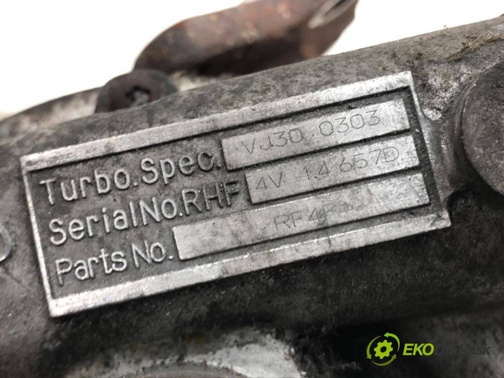 MAZDA PREMACY (CP) 1999 - 2005    2.0 TD 74 kW [101 KM] olej napędowy 2000 - 2005  Turbodúchadlo,turbo VJ300303 (Turbodúchadlá (kompletné))