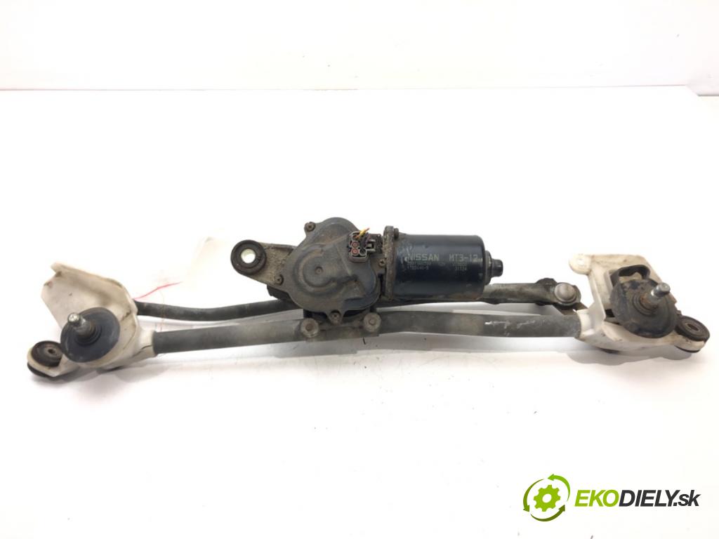 NISSAN MICRA III (K12) 2002 - 2010    1.5 dCi 48 kW [65 KM] olej napędowy 2003 - 2010  Mechanizmus stieračov predný 28810AX700 (Motorčeky stieračov predné)