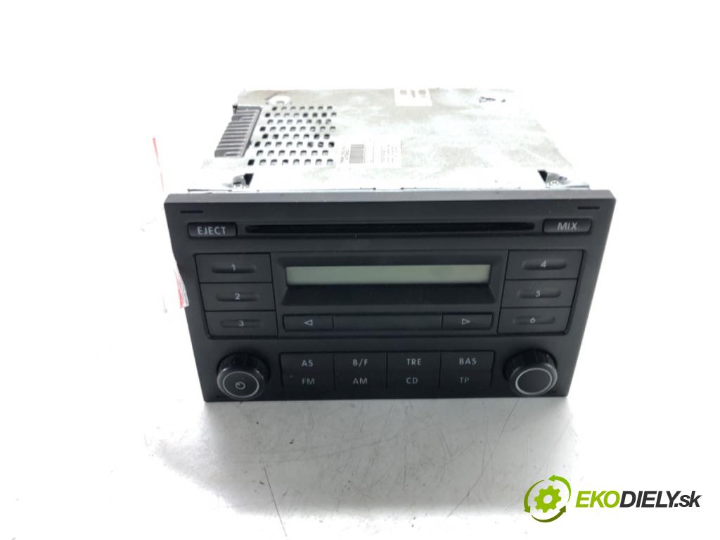 VW POLO (9N_, 9A_) 2001 - 2014    1.2 44 kW [60 KM] benzyna 2007 - 2009  RADIO 6Q0035152G (Audio zariadenia)
