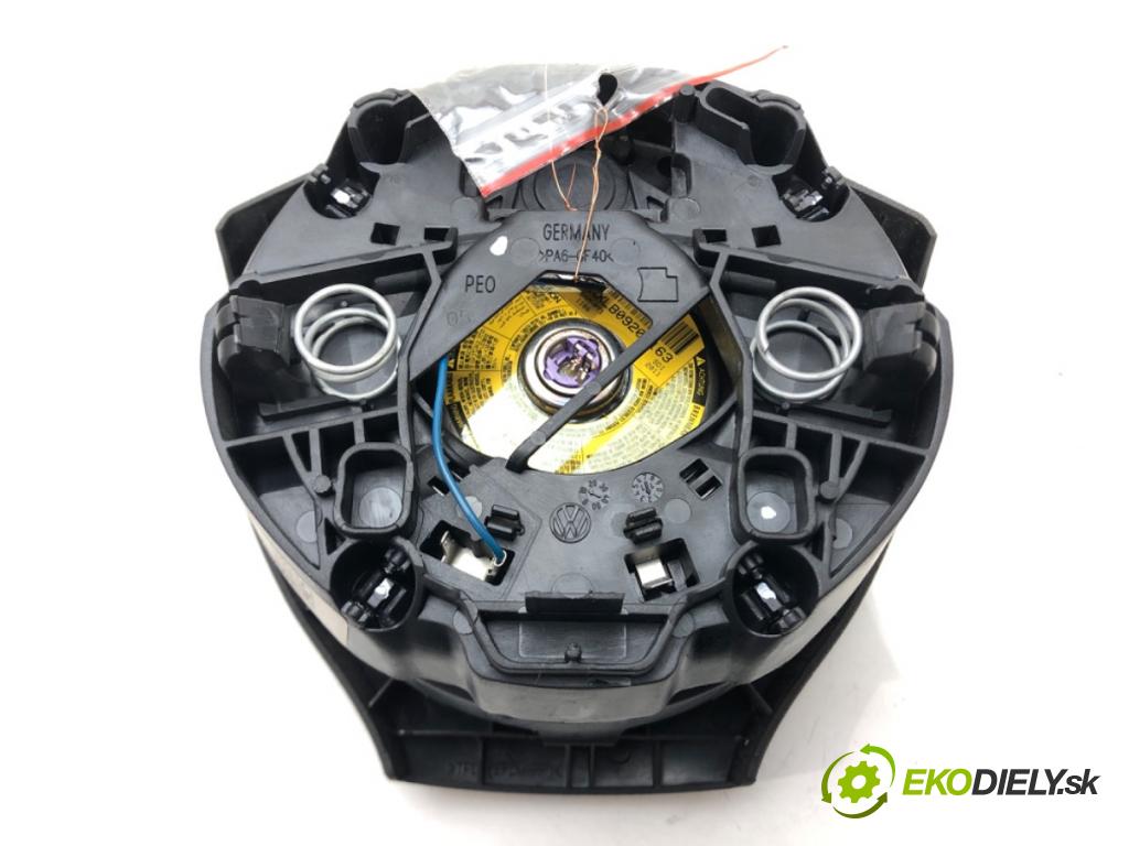 VW GOLF VI (5K1) 2008 - 2014    2.0 TDI 103 kW [140 KM] olej napędowy 2008 - 2013  AirBag volantu 3C8880201T (Airbagy)