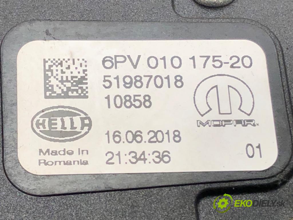 FIAT TIPO sedan (356_) 2015 - 2022    1.4 (356SXA1B) 70 kW [95 KM] benzyna 2015 - 2022  Potenciometer plynového pedálu 51987018 (Pedále)