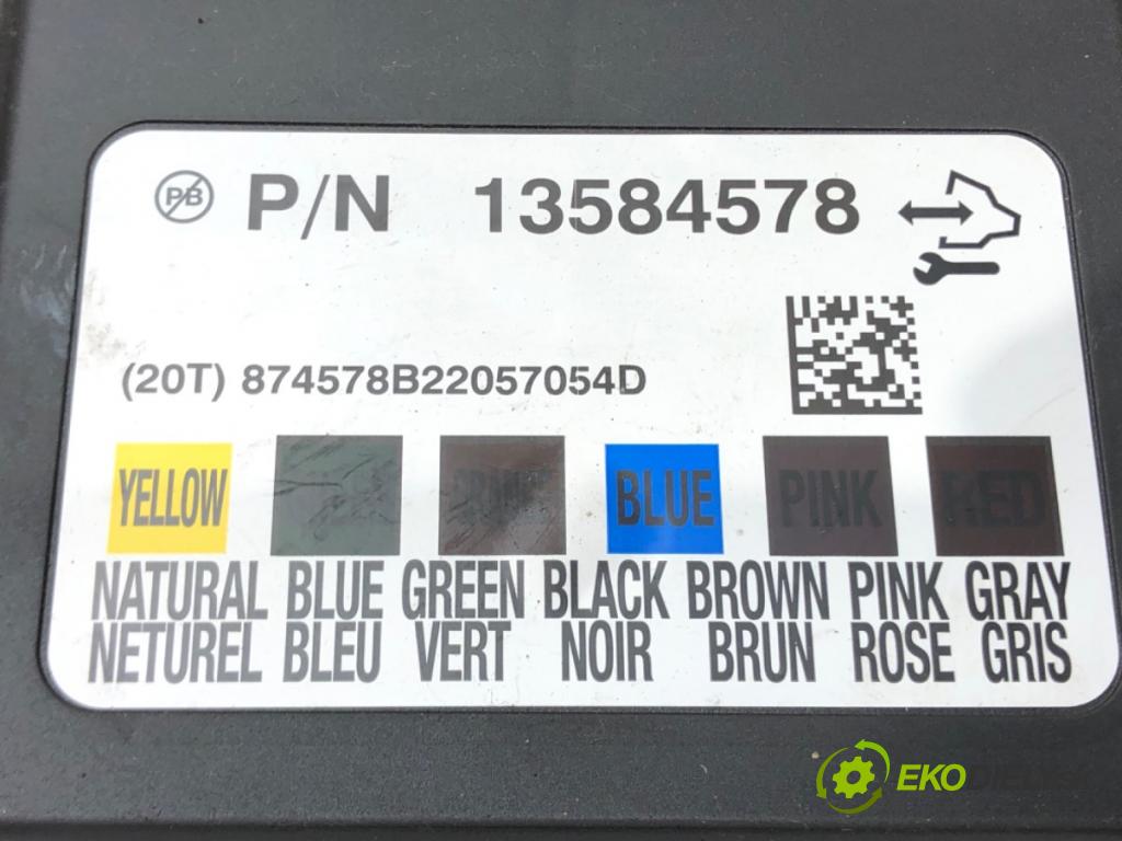 OPEL ASTRA J Sports Tourer (P10) 2010 - 2015    1.4 LPG (35) 103 kW [140 KM] Benzyna / gaz samocho  Modul komfortu 13584578 (Moduly komfortu)