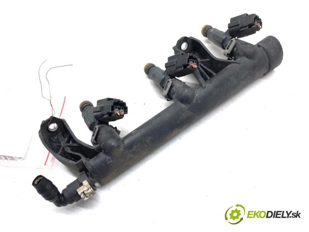 PEUGEOT 208 I (CA_, CC_) 2012 - 2022    1.2 VTI 82 60 kW [82 KM] benzyna 2012 - 2022  Lišta vstrekovacia 9676017480 (Vstrekovacie lišty)