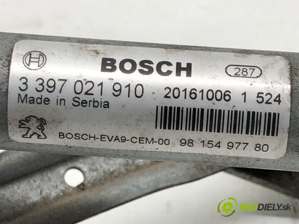 PEUGEOT 208 I (CA_, CC_) 2012 - 2022    1.2 VTI 82 60 kW [82 KM] benzyna 2012 - 2022  Mechanizmus stieračov predný 3397021910 (Motorčeky stieračov predné)