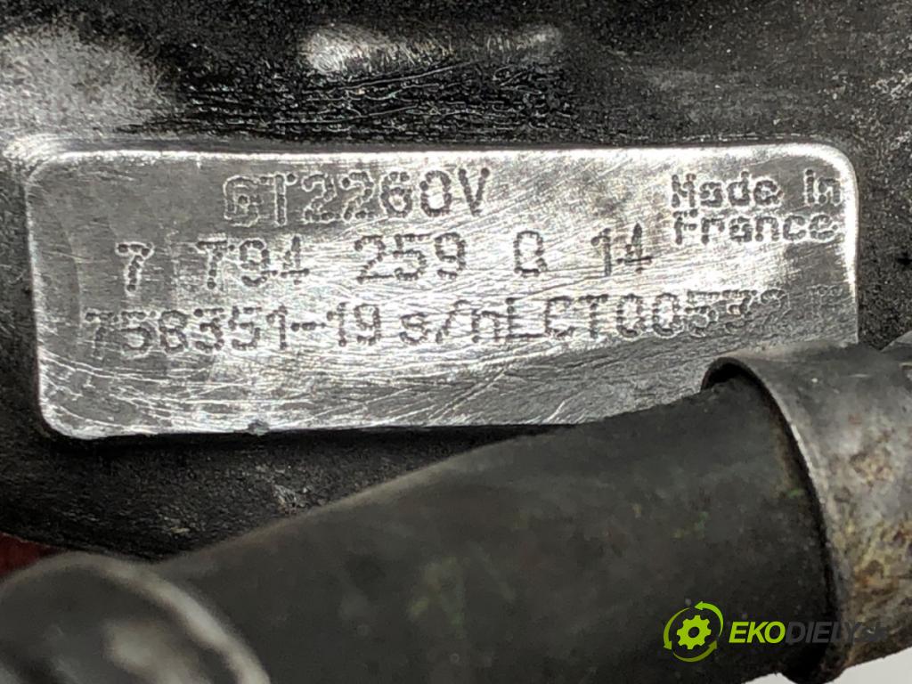 BMW 5 Touring (E61) 2004 - 2010    530 d 173 kW [235 KM] olej napędowy 2007 - 2010  Turbodúchadlo,turbo 7794259 (Turbodúchadlá (kompletné))