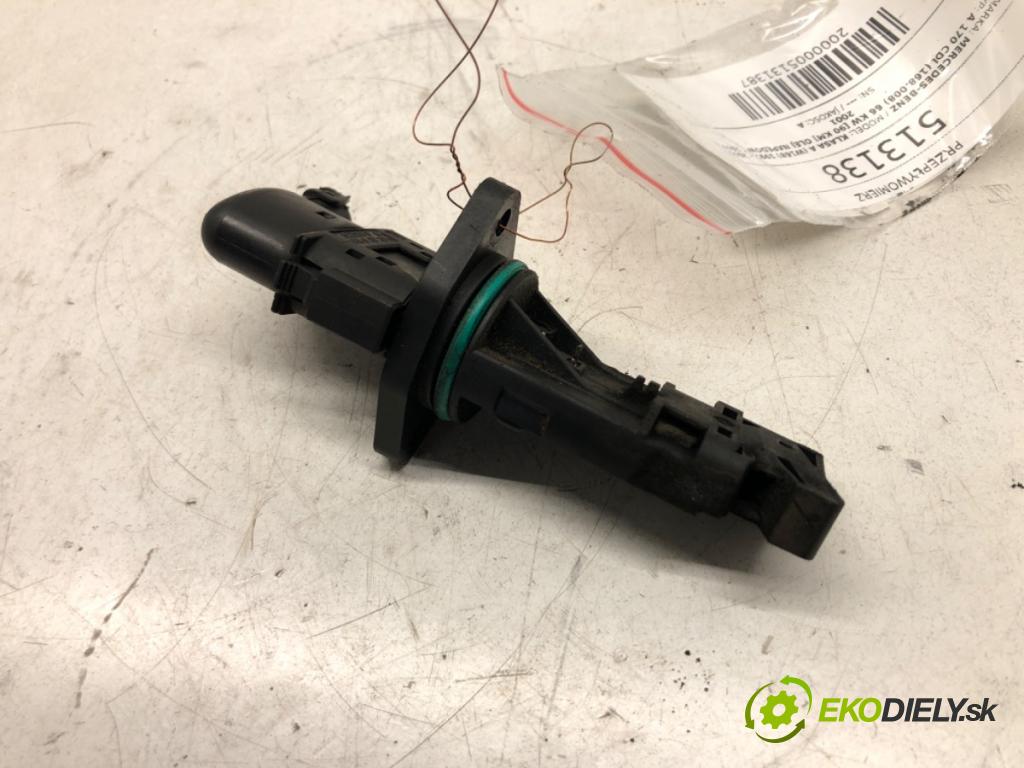 MERCEDES-BENZ KLASA A (W168) 1997 - 2005    A 170 CDI (168.008) 66 kW [90 KM] olej napędowy 19  Váha vzduchu A0041537328 (Váhy vzduchu)