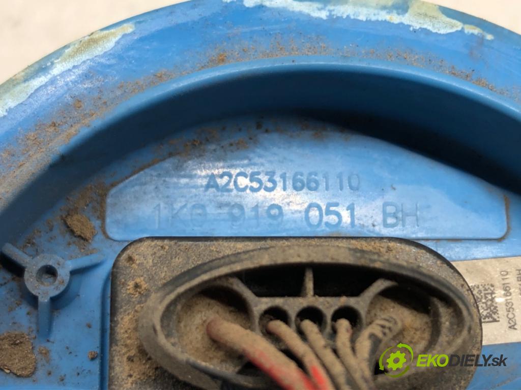 VW GOLF V (1K1) 2003 - 2010    1.4 TSI 90 kW [122 KM] benzyna 2007 - 2008  pumpa paliva 1K0919051BH