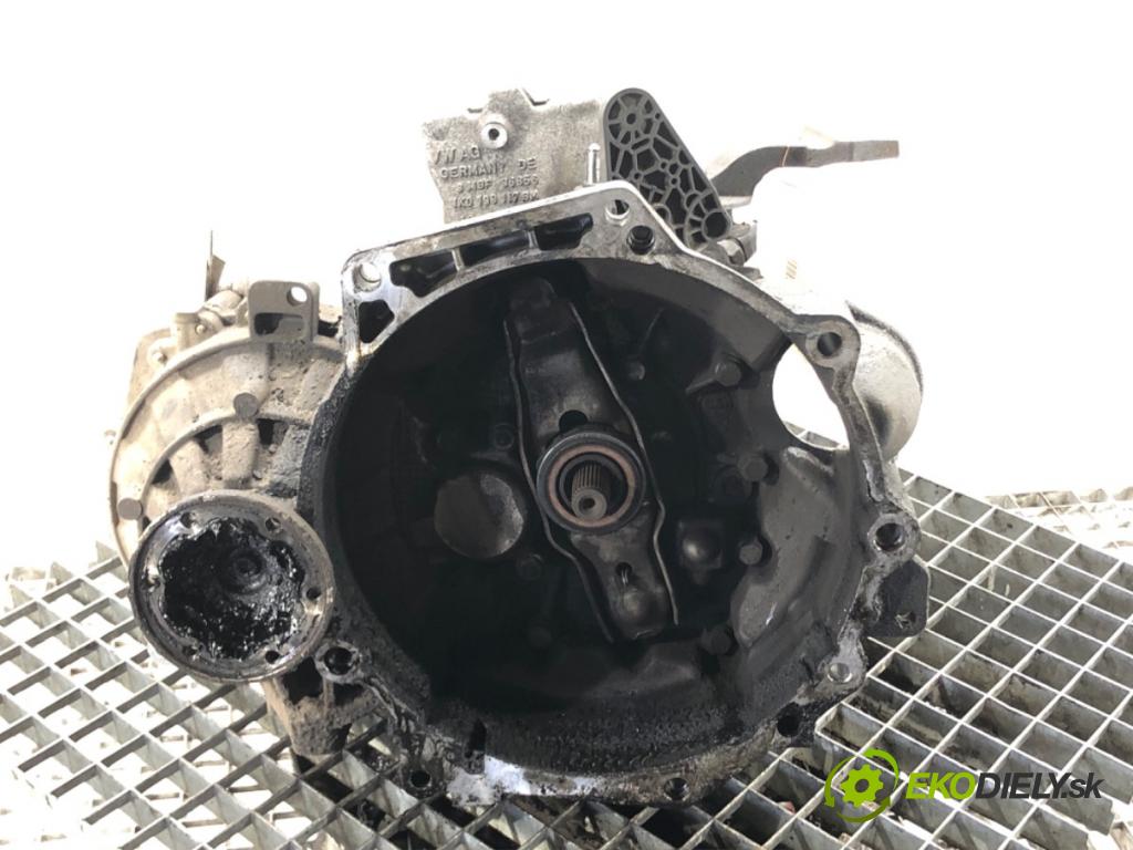 VW PASSAT B6 Variant (3C5) 2005 - 2011    1.9 TDI 77 kW [105 KM] olej napędowy 2005 - 2010  Prevodovka JCX (Prevodovky)