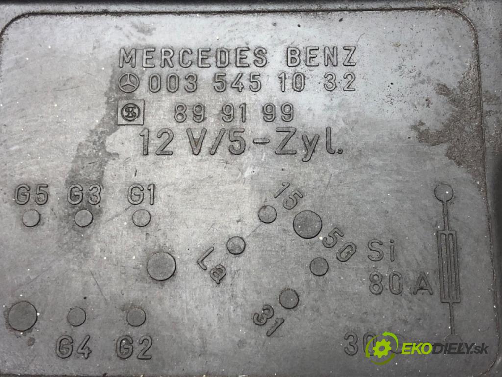 MERCEDES-BENZ 190 (W201) 1982 - 1993    D 2.5 (201.126) 66 kW [90 KM] olej napędowy 1985 -  relé sviečok žhavenia 0035451032 (Relé)