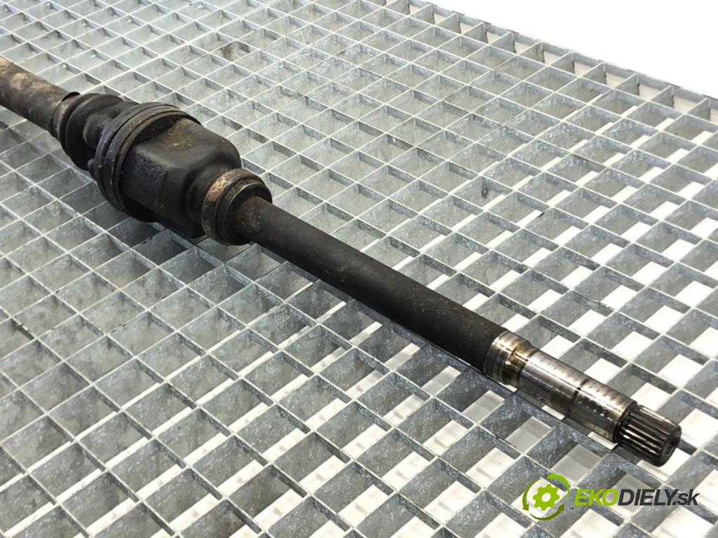 PEUGEOT PARTNER Nadwozie pełne/minivan (5_, G_) 1996 - 2022    1.6 HDi 90 66 kW [90 KM] olej napędowy 2005 - 2015  Poloos pravá  (Poloosy)