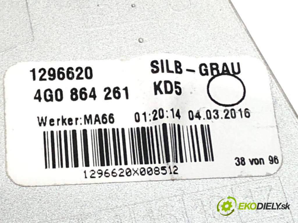 AUDI A6 C7 Avant (4G5, 4GD) 2011 - 2018    3.0 TDI quattro 160 kW [218 KM] olej napędowy 2014  lišty kryt 4G0864261 (Lišty)