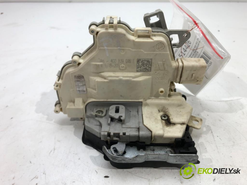 AUDI A6 C7 Avant (4G5, 4GD) 2011 - 2018    3.0 TDI quattro 160 kW [218 KM] olej napędowy 2014  zámok dveře pravý zadní část 4G0839016E
