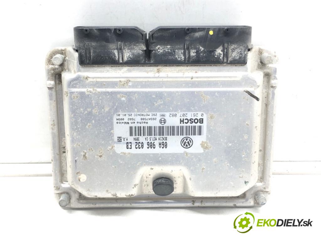 VW NEW BEETLE (9C1, 1C1) 1998 - 2010    2.0 85 kW [115 KM] benzyna 1998 - 2010  riadiaca jednotka Motor 06A906032EB 0261207082 (Riadiace jednotky)
