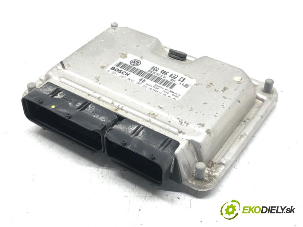 VW NEW BEETLE (9C1, 1C1) 1998 - 2010    2.0 85 kW [115 KM] benzyna 1998 - 2010  riadiaca jednotka Motor 06A906032EB 0261207082 (Riadiace jednotky)