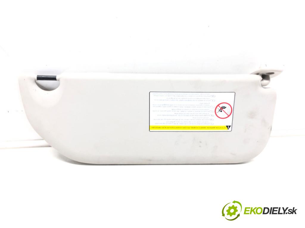 CITROEN C3 I (FC_, FN_) 2002 - 2022    1.4 HDi 50 kW [68 KM] olej napędowy 2002 - 2022  Clona slnečná pravy