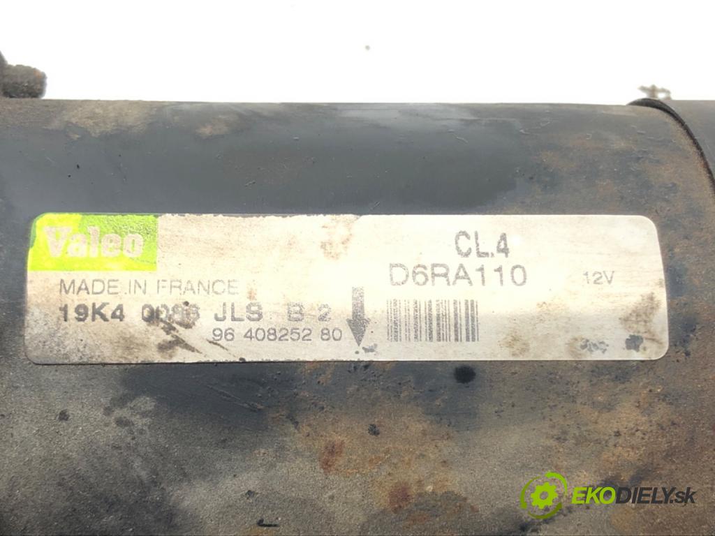 CITROEN C4 I (LC_) 2004 - 2014    1.6 HDi 66 kW [90 KM] olej napędowy 2004 - 2011  Štartér 9640825280 (Štartéry)
