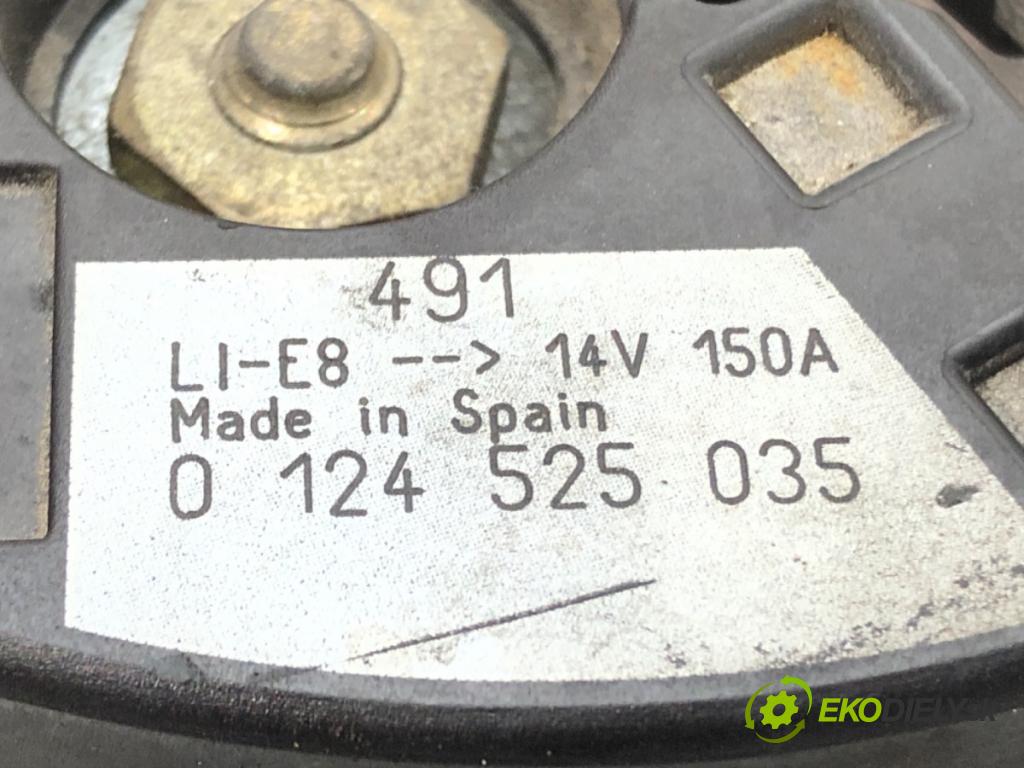 CITROEN C4 I (LC_) 2004 - 2014    1.6 HDi 66 kW [90 KM] olej napędowy 2004 - 2011  Alternátor 0124525035 (Alternátory)
