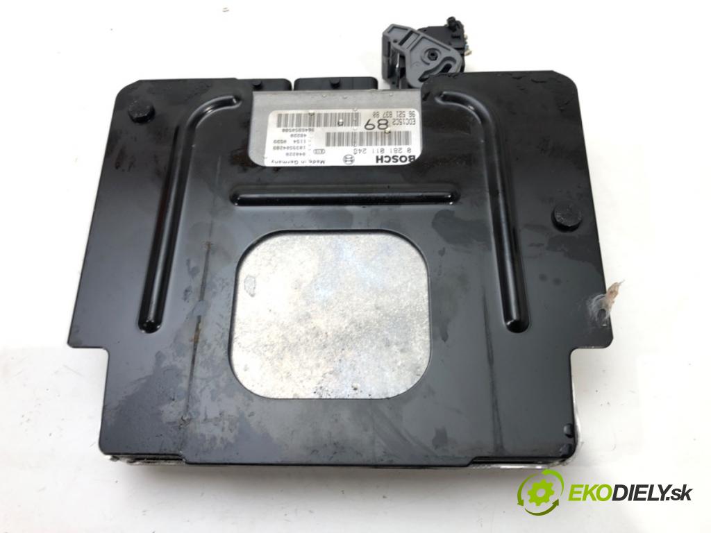 PEUGEOT 307 (3A/C) 2000 - 2012    2.0 HDi 110 79 kW [107 KM] olej napędowy 2000 - 20  riadiaca jednotka Motor 9652183780 (Riadiace jednotky)