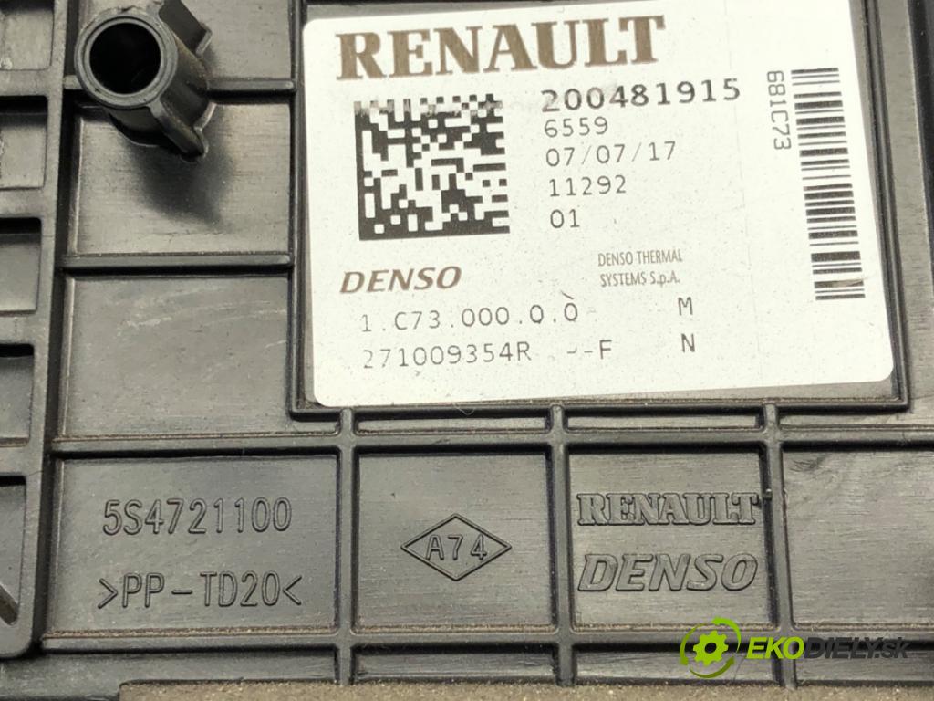 DACIA SANDERO II 2012 - 2022    1.2 54 kW [73 KM] benzyna 2015 - 2022  Výhrevné teleso, radiátor kúrenia komplet KOMBAJN 271009354R (Radiátory kúrenia)