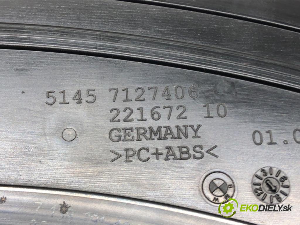 BMW 3 (E90) 2004 - 2012    320 d 120 kW [163 KM] olej napędowy 2004 - 2011  Držiak na nápoje 7127406 (Úchyty, držiaky na nápoje)