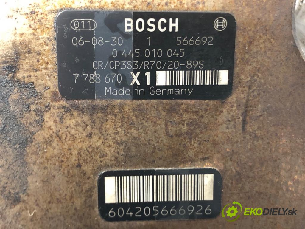 BMW 3 (E90) 2004 - 2012    320 d 120 kW [163 KM] olej napędowy 2004 - 2011  Pumpa vstrekovacia 0445010045 (Vstrekovacie čerpadlá)