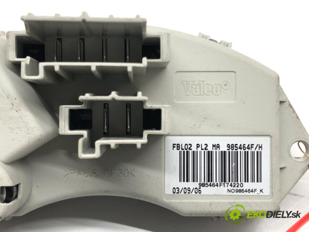 BMW 3 (E90) 2004 - 2012    320 d 120 kW [163 KM] olej napędowy 2004 - 2011  Odpor, rezistor kúrenia vzduchu 985464F/H (Odpory (rezistory) kúrenia)