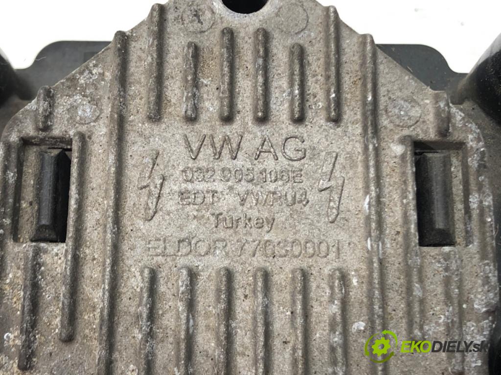 SKODA FABIA II (542) 2006 - 2014    1.2 TSI 63 kW [86 KM] benzyna 2010 - 2014  Cievka zapaľovacia 032905106E (Zapaľovacie cievky, moduly)