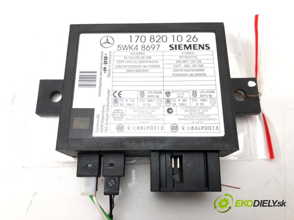 MERCEDES-BENZ SLK (R170) 1996 - 2004    200 (170.435) 100 kW [136 KM] benzyna 1996 - 2000  modul komfortu 1708201026 (Moduly komfortu)