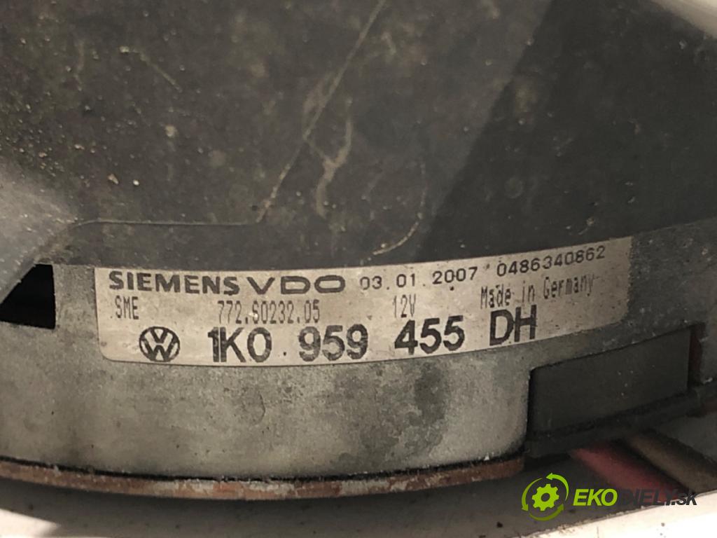 VW PASSAT B6 Variant (3C5) 2005 - 2011    2.0 TDI 103 kW [140 KM] olej napędowy 2005 - 2009  Ventilátor klimatizácie 1K0959455DH (Ventilátory chladičov klimatizácie)