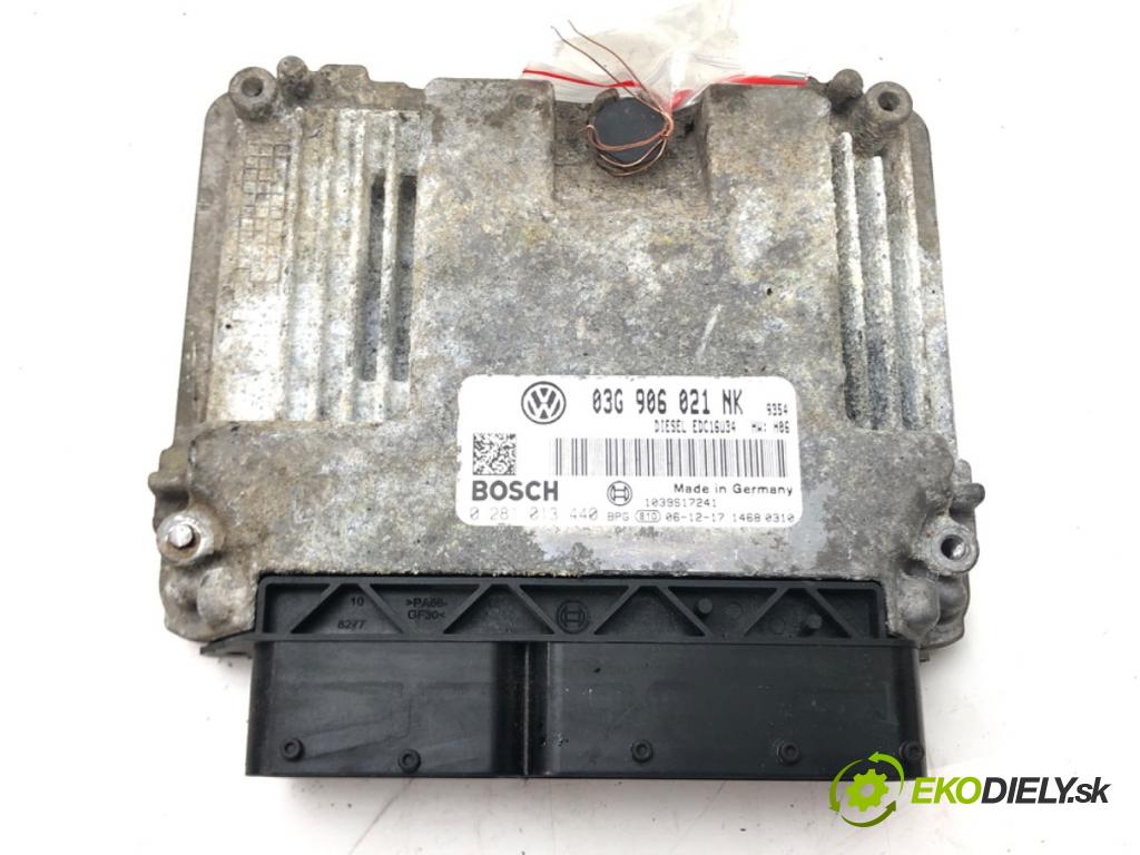 VW PASSAT B6 Variant (3C5) 2005 - 2011    2.0 TDI 103 kW [140 KM] olej napędowy 2005 - 2009  riadiaca jednotka Motor 03G906021NK (Riadiace jednotky)