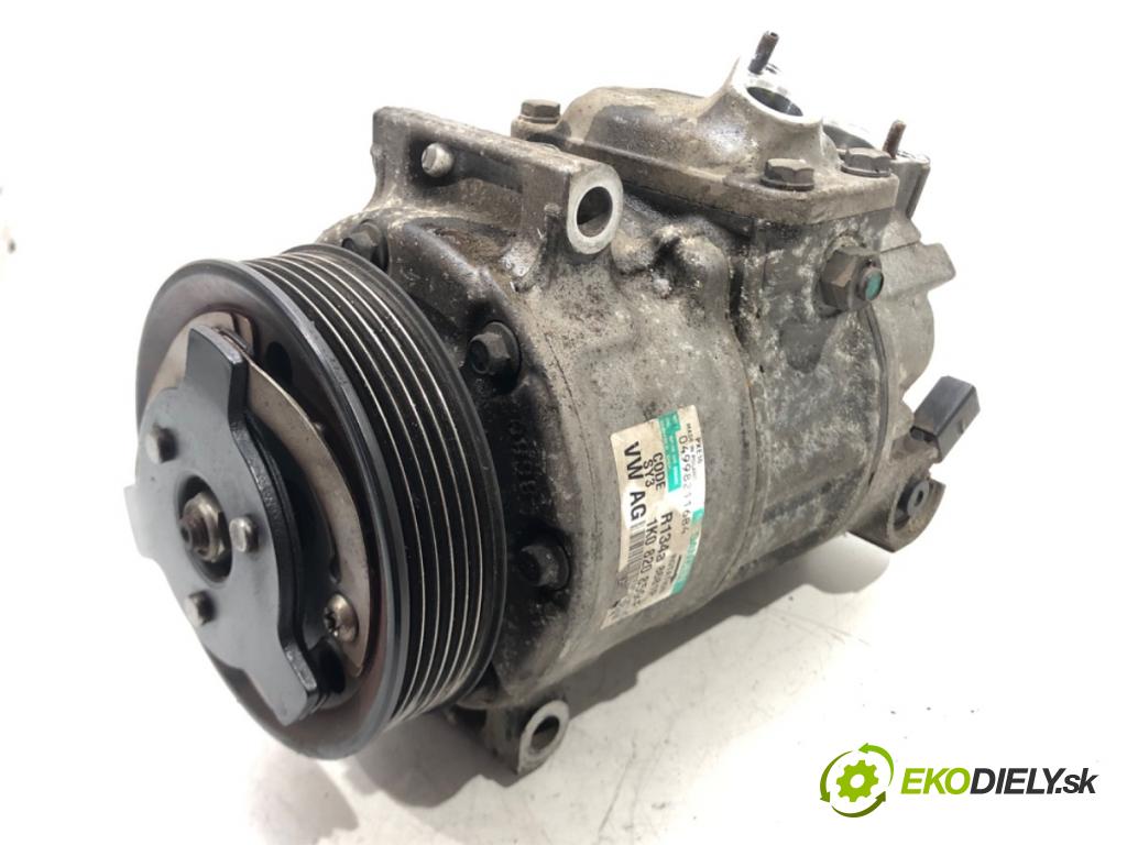 VW PASSAT B6 Variant (3C5) 2005 - 2011    2.0 TDI 103 kW [140 KM] olej napędowy 2005 - 2009  Kompresor klimatizácie 1K0820859F (Kompresory klimatizácie)