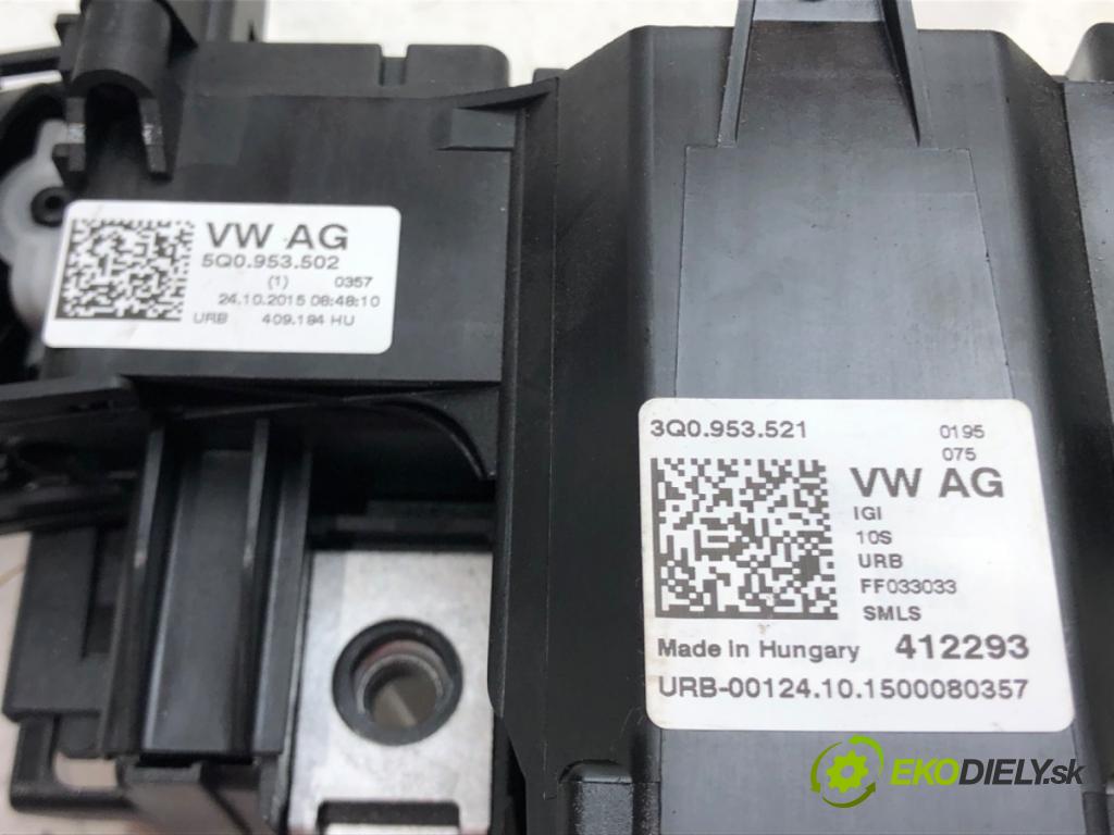 VW PASSAT B8 (3G2, CB2) 2014 - 2022    ---  Prepínač kombinovaný 5Q0953502 3Q0953521 (Prepínače, spínače, tlačidlá a ovládače kúrenia)