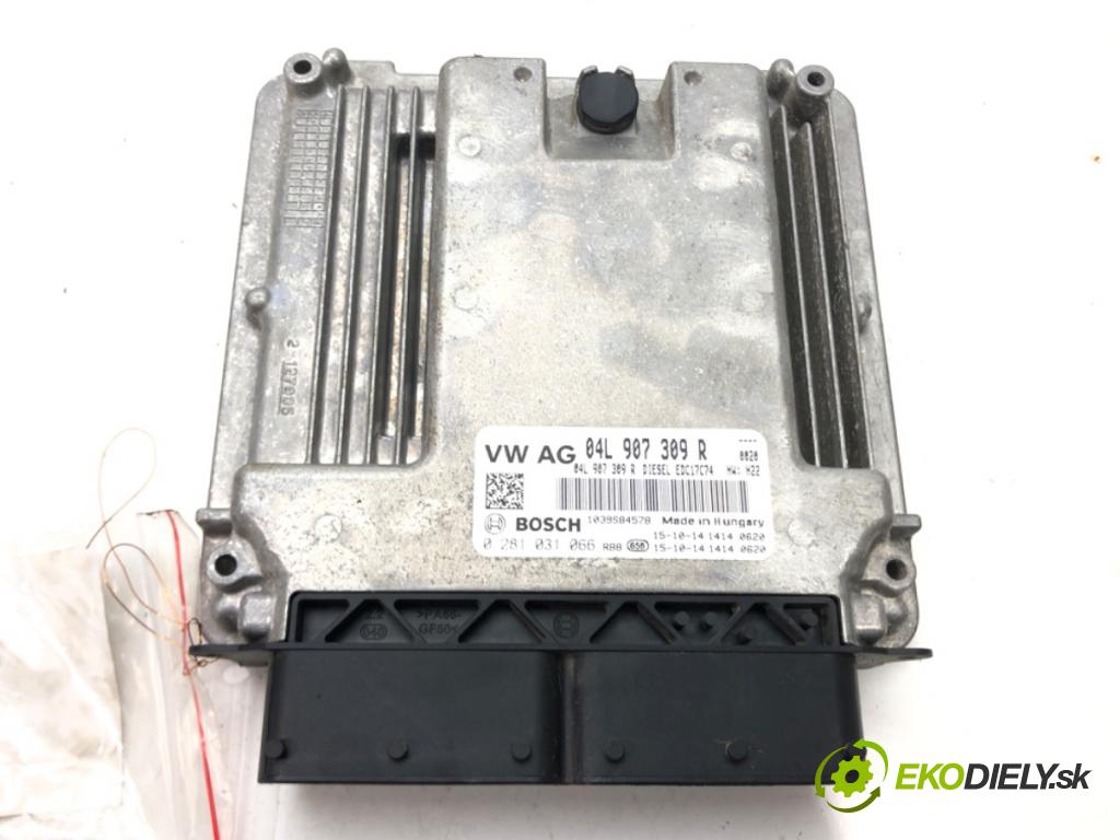 VW PASSAT B8 (3G2, CB2) 2014 - 2022    2.0 TDI 110 kW [150 KM] olej napędowy 2014 - 2022  riadiaca jednotka Motor 04L907309R 0281031066 (Riadiace jednotky)